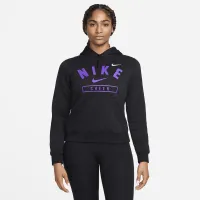 Nike женская Cheer Pullover Толстовка с капюшоном цвет черный