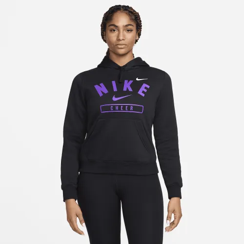 Nike женская Cheer Pullover Толстовка с капюшоном цвет черный
