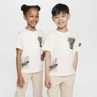 Nike Step Up Your Game Little детские Graphic футболка цвет белый