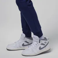 Nike Jordan MJ Brooklyn Little детские 2-Piece Printed Fleece Толстовка с капюшоном набор синий
