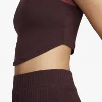 Nike Sportswear Essentials SE жіноча Ribbed Cropped Tank колір червоний