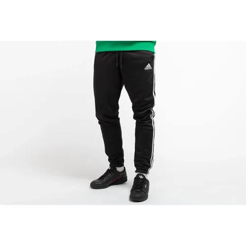 Штани спортивні adidas Essentials French Terry Tapeколір червоний 3-Stripes GK8829 - Чорні