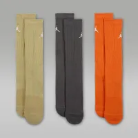 Nike Jordan Everyday Crew шкарпетки (3 пар) різнокольорові