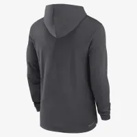 Duke синий Devils Sideline мужские Nike Dri-FIT College Long-Sleeve Hooded Top цвет серый
