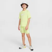 Nike Multi Big дитячі (для хлопчиків) Dri-FIT Short-Sleeve Top Yellow