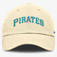 Pittsburgh Pirates Club чоловічі Nike MLB Adjustable Hat колір білий
