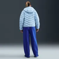 Nike Sportswear Windpuffer женская Therma-FIT Hooded Puffer синий