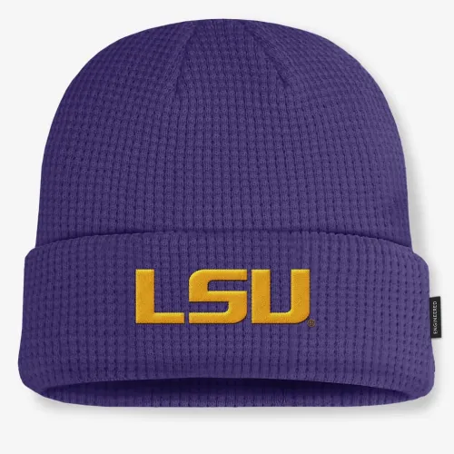 LSU Tigers Sideline Terra мужские Nike College Cuffed Beanie цвет фиолетовый