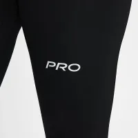 Nike Pro женская Mid-Rise 7/8 Graphic лосины цвет черный