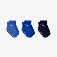 Nike Baby/Toddler Gripper Ankle шкарпетки (3 пар) блакитний