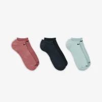 Nike Everyday Plus Cushion тренировочные No-Show носки (3 пары) многоцветный