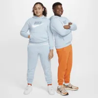 Nike Sportswear Club Fleece Big дитячі Толстовка з капюшоном (Extended Size) блакитний
