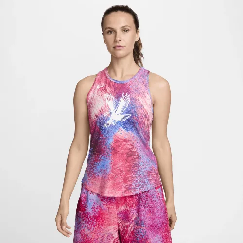 USA One Luxe женская Nike Dri-FIT Tank Top Pink