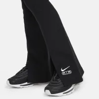 Nike Air Big дитячі (Girls') З високою талією Flaколір червоний лосіни колір чорний