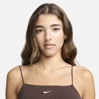 Nike Sportswear Chill Knit жіноча Tight Mini-Rib Cami Костюм колір коричневий