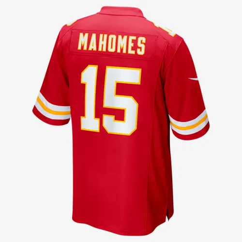 Patrick Mahomes Kansas City Chiefs Super Bowl LIX мужские Nike NFL Game Jersey цвет красный