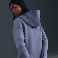 Nike Sportswear Tech Fleece Windrunner женская Full-Zip Толстовка с капюшоном синий