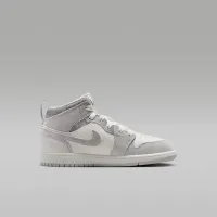 Nike Jordan 1 Mid SE Little дитячі Кросівки колір сірий