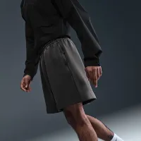 Nike Tech чоловічі Fleece шорти колір чорний