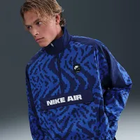 Nike Air чоловічі Half-Zip Куртка блакитний