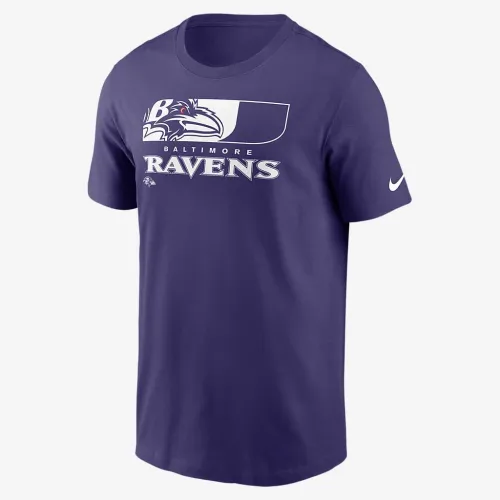 Baltimore Ravens Air Essential чоловічі Nike NFL футболка колір фіолетовий