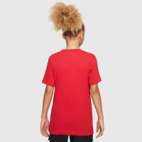 Nike Swoosh Big детские волейбольные футболка цвет красный