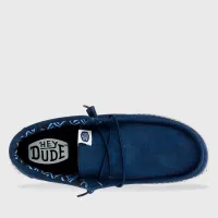 Кросівки Hey Dude Wally Canvas 40700-410 - Синій