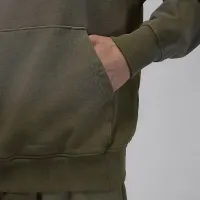 Nike Jordan Flight Fleece мужские Pullover Толстовка с капюшоном цвет зеленый