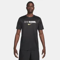 Nike Dri-FIT чоловічі Fitness футболка колір чорний