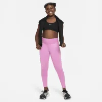 Nike Dri-FIT One Big дитячі (Girls') лосіни (Extended Size) Pink