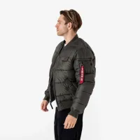 Куртка Alpha Industries MA-1 Puffer Bomber 138116142 - зеленая