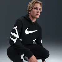 Nike Sportswear Club мужские Fleece Толстовка с капюшоном цвет черный