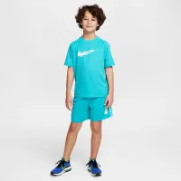 Nike Multi Big дитячі (для хлопчиків) Dri-FIT Short-Sleeve Top колір зелений