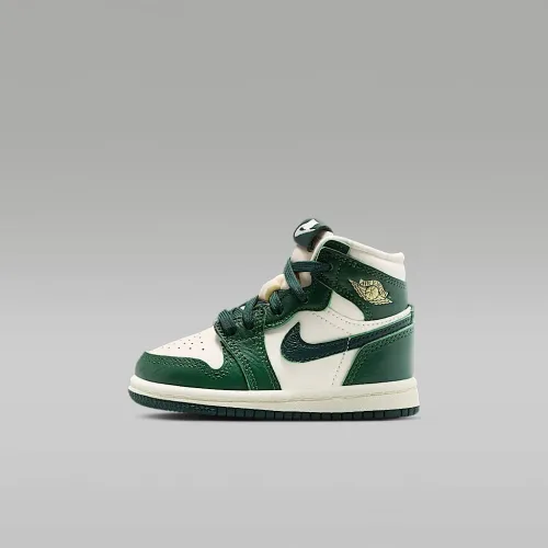 Nike Jordan 1 Retro High OG Baby/Toddler Кроссовки цвет коричневый