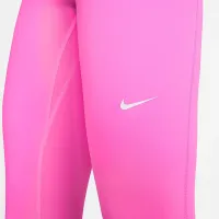 Nike Pro женская Mid-Rise Mesh-Paneled лосины цвет красный