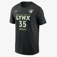 Alissa Pili Minnesota Lynx Rebel Edition Nike WNBA футболка колір чорний