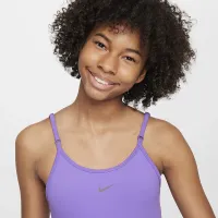 Nike One Girls' Dri-FIT Unitard цвет фиолетовый