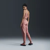 Nike Sportswear Phoenix Fleece женская Mid-Rise Sweatpants Pink