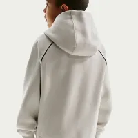 Nike Air Big детские Pullover Толстовка с капюшоном цвет серый
