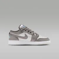 Nike Air Jordan 1 Low SE Big детские Кроссовки цвет серый
