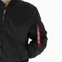 Куртка Alpha Industries MA-1 VF NASA Bomber 166107404 - Чорна