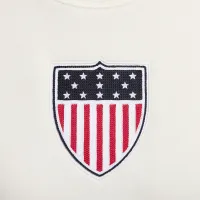 Team USA Phoenix Fleece женская Nike Crew-Neck свитшот цвет белый