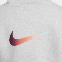 Nike CR7 Club Fleece Big детские Soccer Толстовка с капюшоном цвет серый