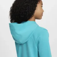 Club Америка Club Big детские (для мальчиков) Nike Soccer Full-Zip French Terry Толстовка с капюшоном цвет зеленый