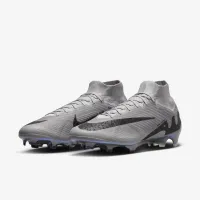 Nike Mercurial Superfly 9 Elite FG High-Top футбольные бутсы цвет серый