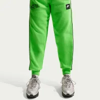 Nike Air Big дитячі Fleece Joggers колір зелений