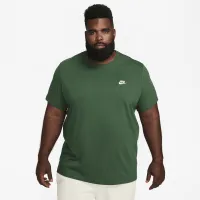 Nike Sportswear Club чоловічі футболка колір зелений