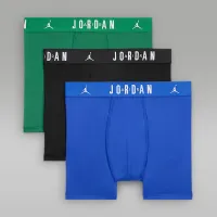 Nike Jordan Flight Dri-FIT Big детские Poly трусы (3 пары) синий
