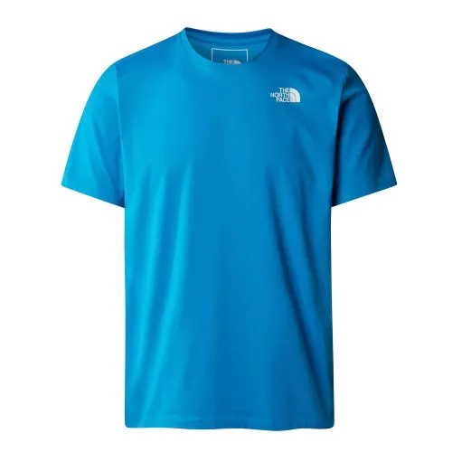 Футболка The North Face Foundation Tracks 0A882YRI31 - Блакитна