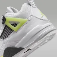 Nike Jordan 4 Retro Little дитячі Кросівки колір білий